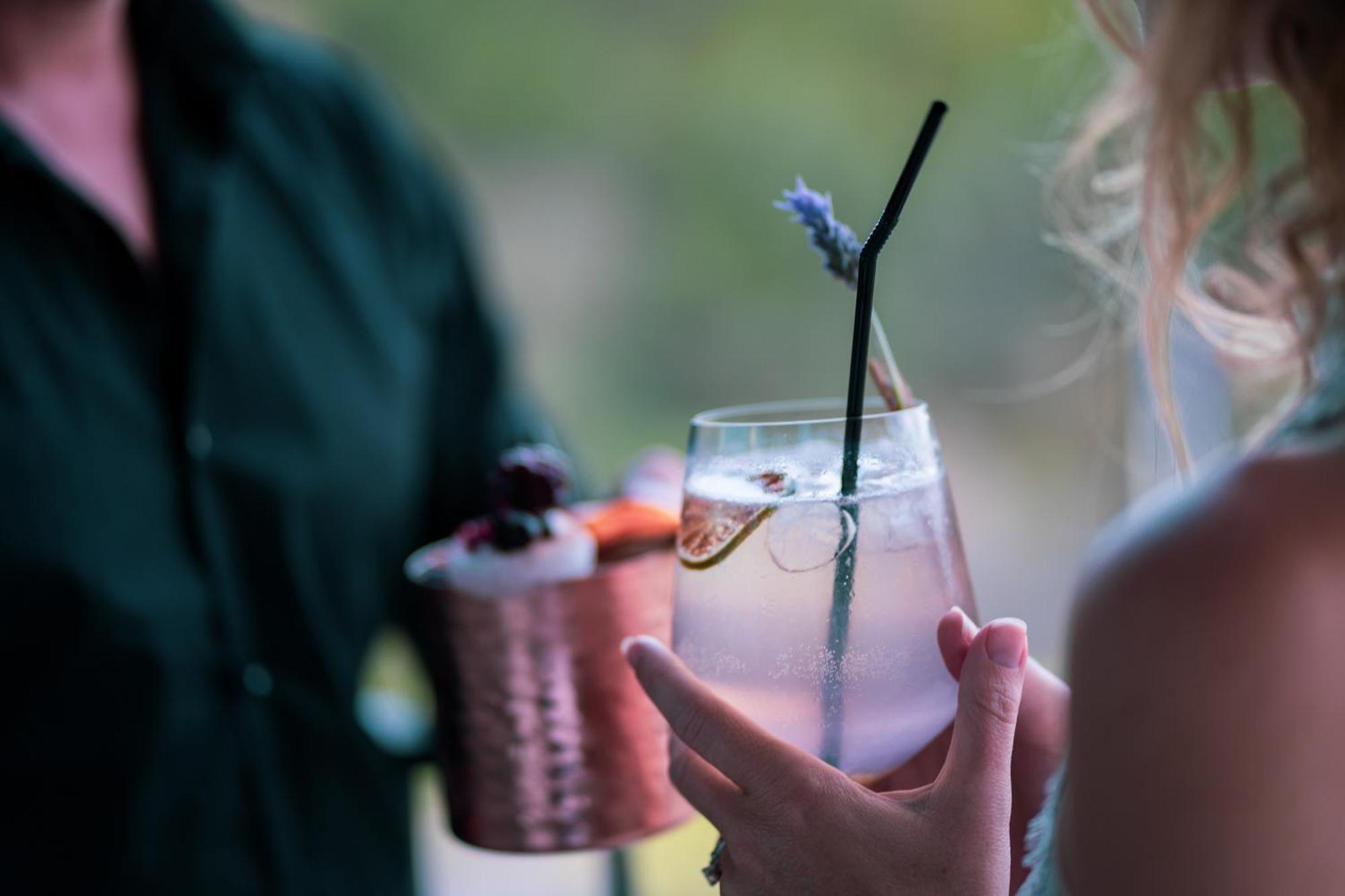 Monchique Resort & Spa Exteriör bild A lavender cocktail