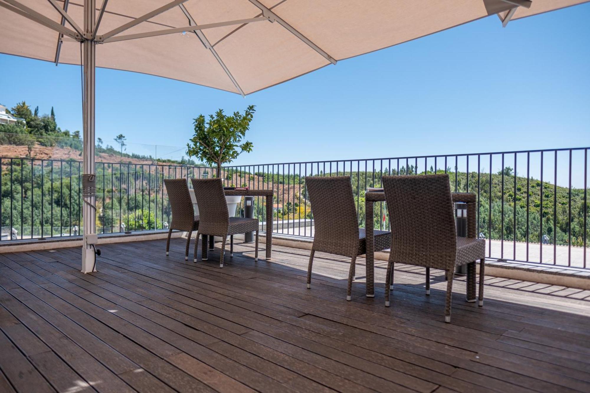 Monchique Resort & Spa Exteriör bild Composite wood terrace